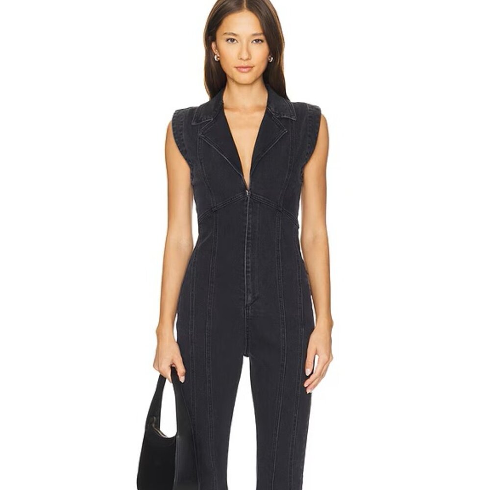 We The Free Black Jumpsuit